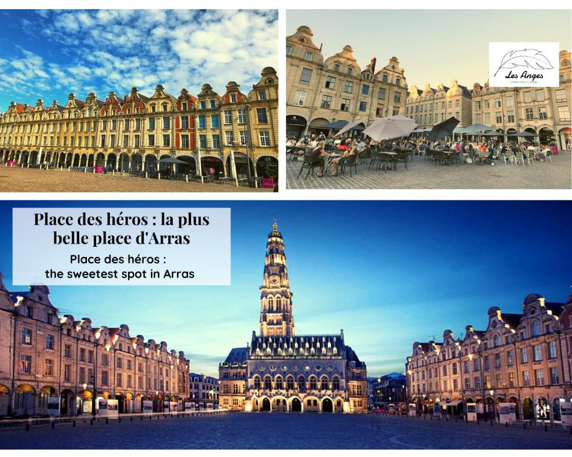 Le 9 De Coeur - 2 Chambres - 6 Couchages Arras Exterior foto